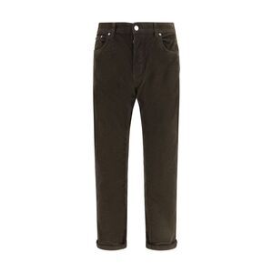 PT Torino Brown Cotton Casual Men's Pants